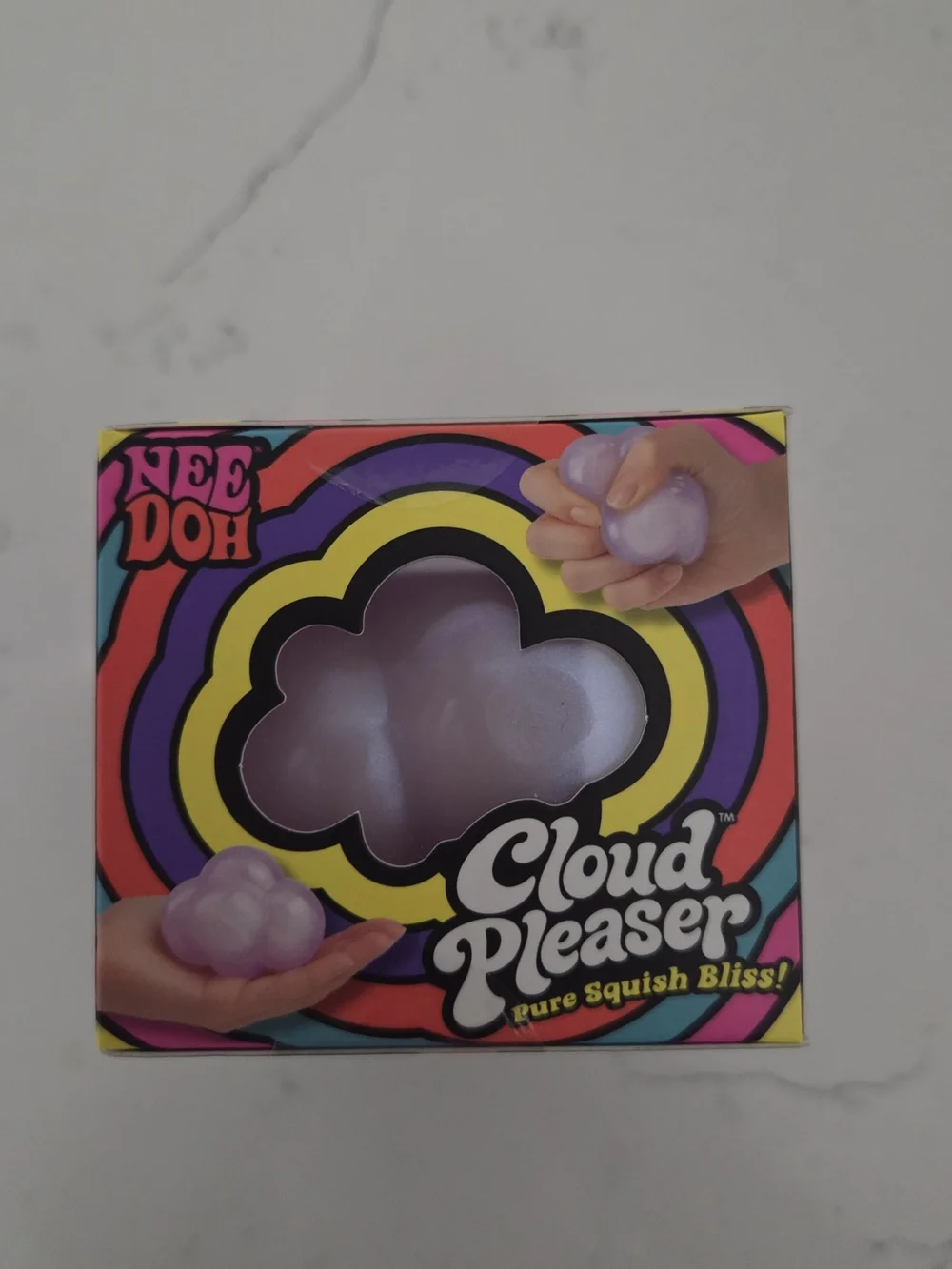Nee Doh Cloud Pleaser Soft Doh Squish - Iridescent Purple